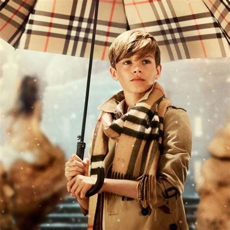 [Video]: Burberry Gets Festive with Romeo Beckham This 2014